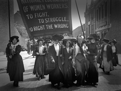 Marcha de la Federación Nacional de Mujeres en Londres, RU