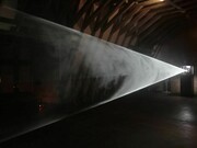 Anthony McCall, Line Describing a Cone (1973), installation view, Musée de Rochechouart, 2007, Photo: Freddy Le Saux, Courtesy Sprüth Magers Berlin London