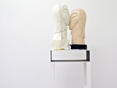 Sanné Mestrom, Soft Kiss, 2011, urethane rubber, found object, timber, Museum of Contemporary Art, purchased with funds provided by the MCA Foundation, 2016, image courtesy the artist and Sullivan + Strumpf © the artist