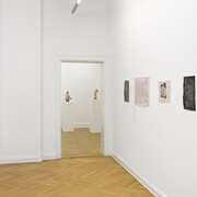 Various artists, Self studies, exhibition view. Courtesy of Galerie Friese