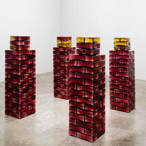 Jean-Michel Othoniel, New works, vue de l'exposition. Avec l'aimable autorisation de Perrotin