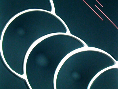 Dinamica spaziale, 55x55cm, 2014