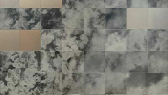 Calendar, 1762-1818, 2013, Silvergelatin black & white photographs exposed and solarized by fire light and toned photograms, unique in a series, 128.5x146.5 cm
