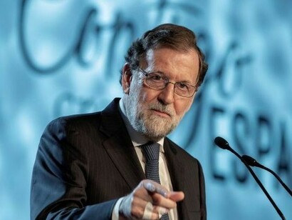 Mariano Rajoy en la reciente convención de su partido celebrada en Sevilla