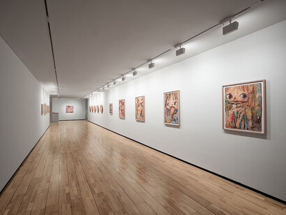 Ayako Rokkaku, Close to your treasure, exhibition view. Courtesy of Long Museum