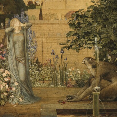 John Dickson Batten, La bella e la bestia, 1904. Birmingham Museums Trust, UK
