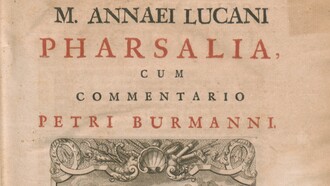 Edizione della "Pharsalia" del 1740