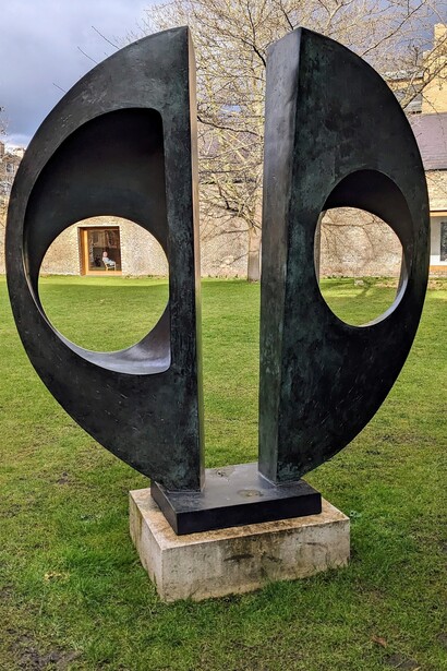 "Two Forms" (Divided Circle), Barbara Hepworth