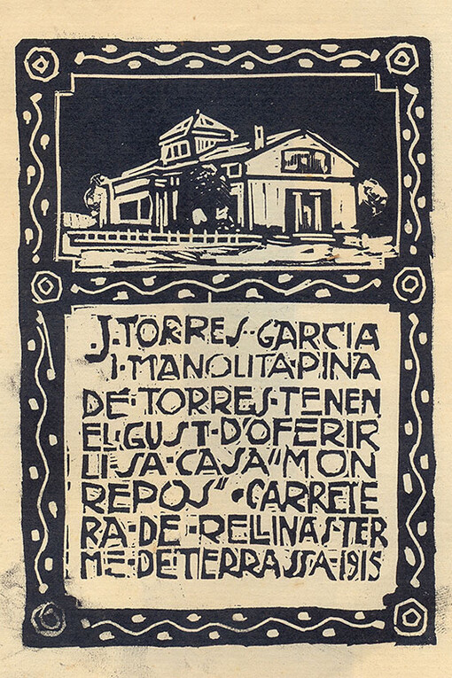 Arte Mediterráneo. Courtesy of Museo Torres García