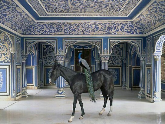 Sikanders Entrance, Chandra Mahal, Jaipur City, 24 x 30 inch pigment print, Edition 3 of 5, 48 x 60 inch pigment print, Edition 2 of 5