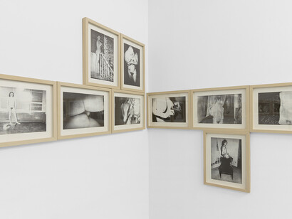 Jimmy DeSana, 101 nudes, exhibition view. Courtesy of Clamp Gallery