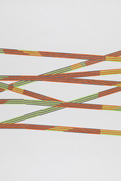 Tomma Abts, Untitled, 2012. Image courtesy the artist