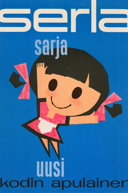 Serlachius-Werbung aus den 1960er Jahren, Serlachius-Sammlungen. Mit freundlicher Genehmigung des Serlachius Museums