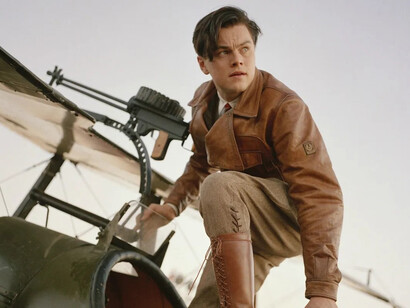 Fotograma de la película «El aviador», protagonizada por Leonardo DiCaprio