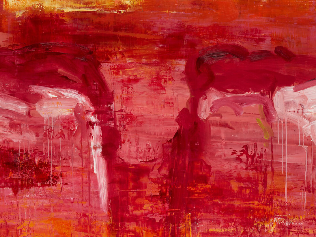 L'Homme Assis, Suzon, oil paint on wood, 100 x 150 cm