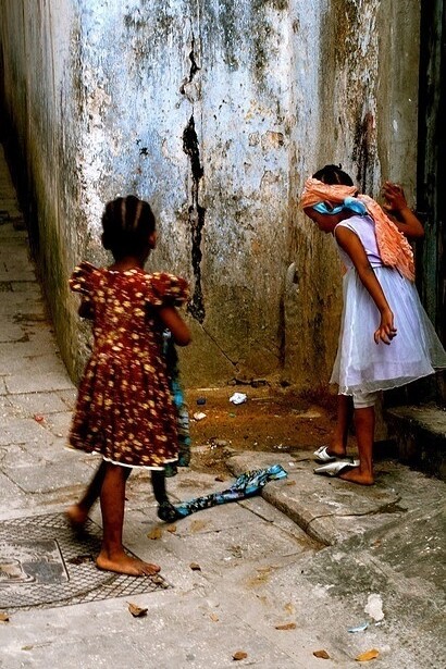 Bambini a Zanzibar