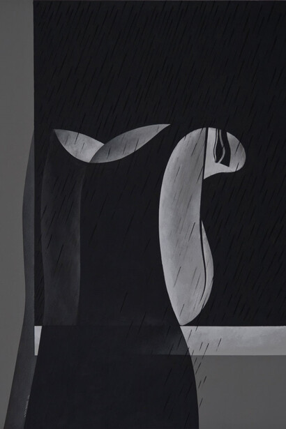 Safwan Dahoul, Dream, 2014, acrylic on canvas