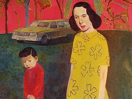 Meirion Ginsberg, Sylc, oil on canvas, 2013,   100 x 100 cm