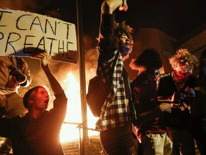 I Can't Breathe, protests against the killing of George Floyd