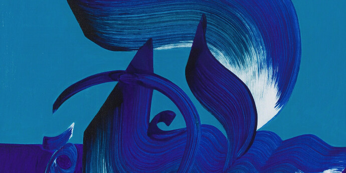 Hassan Massoudy. Courtesy of October Gallery