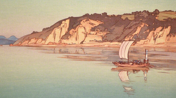 Sea to Mountain. Courtesy of Ronin Gallery