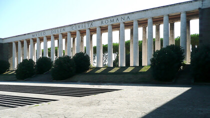 Pietro Aschieri, Cesare Pascoletti, Gino Peressutti, Domenico Bernardini, Palazzo per la Mostra della Romanità