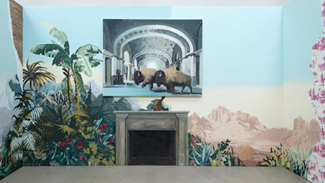 Melora Kuhn, The Drawing Room, Exhibition view, courtesy Galerie EIGEN + ART Leipzig/Berlin
