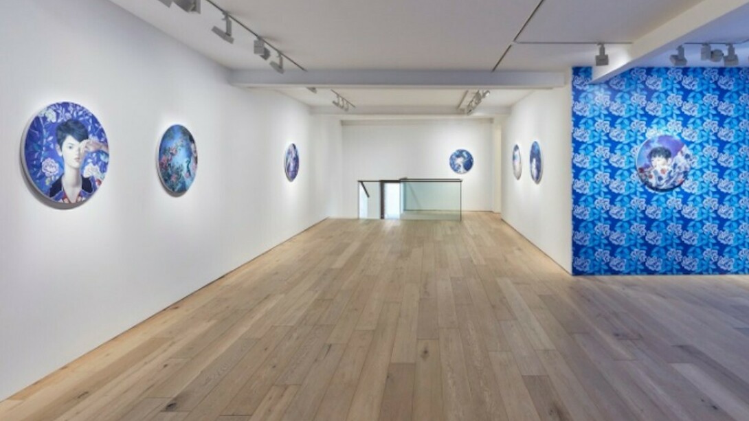 Jesse Mockrin, Exhibition view. Courtesy of Perrotin 