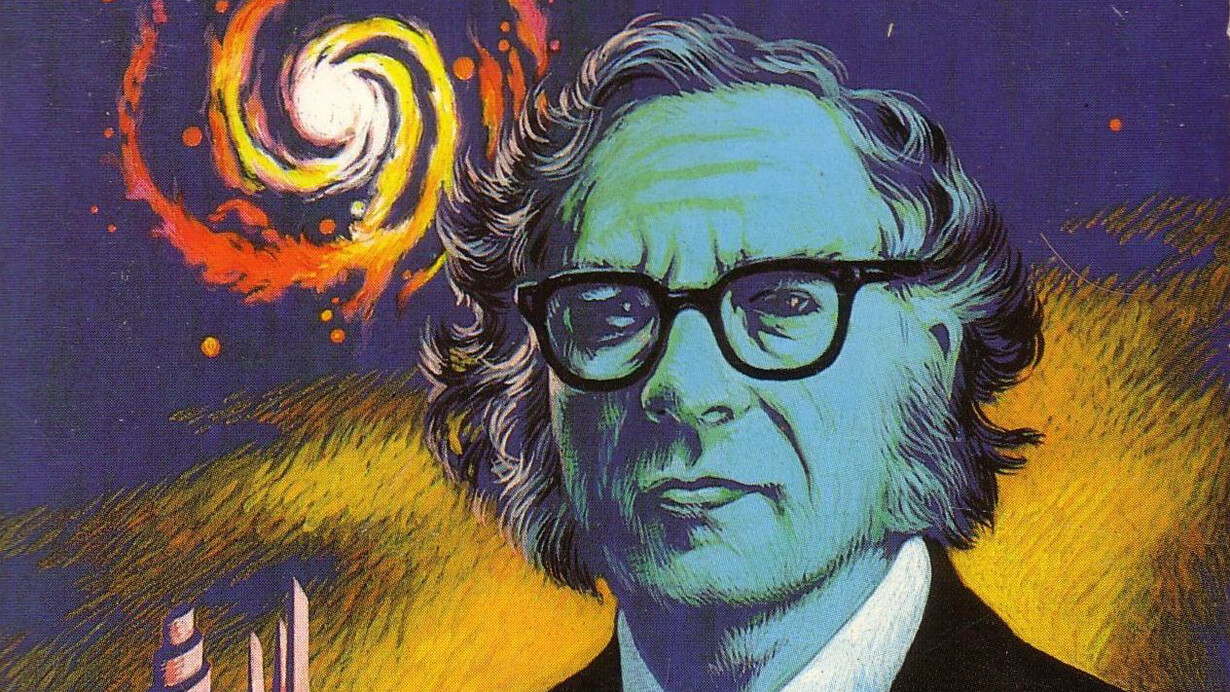 Retrato de Isaac Asimov
