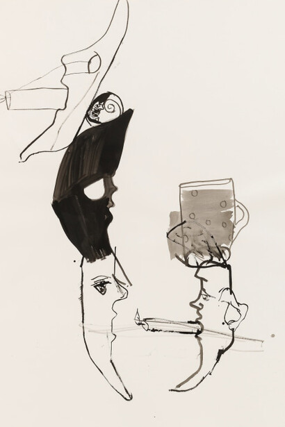 Tobias Pils, Untitled, 2025. Courtesy of Galerie Eva Presenhuber