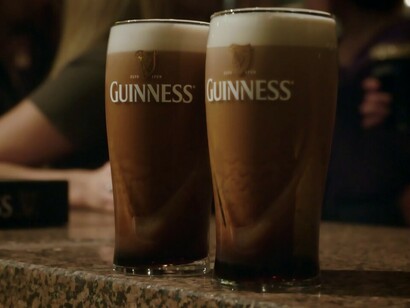 Dos pintas de Guinness