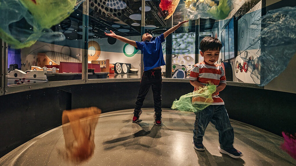 Zooom. Zone d’innovation pour enfants, vue d’exposition. Avec l’aimable autorisation d’Ingenium. Musée des sciences et de la technologie du Canada