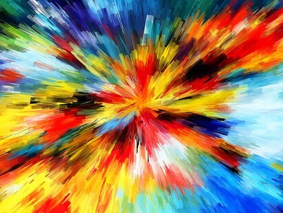 L'arcobaleno come impronta della visione