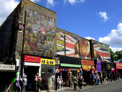 Londres. Mercado de Camden Lock