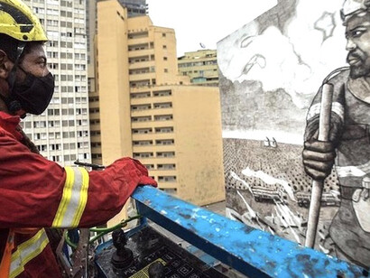 Mundano utiliza com frequência o recurso contemporâneo da repetição de obras consagradas para provocar novos questionamentos e reações sociais