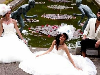 Mojgan Bridal Couture, still from a comercial by Dimitrios Masouras