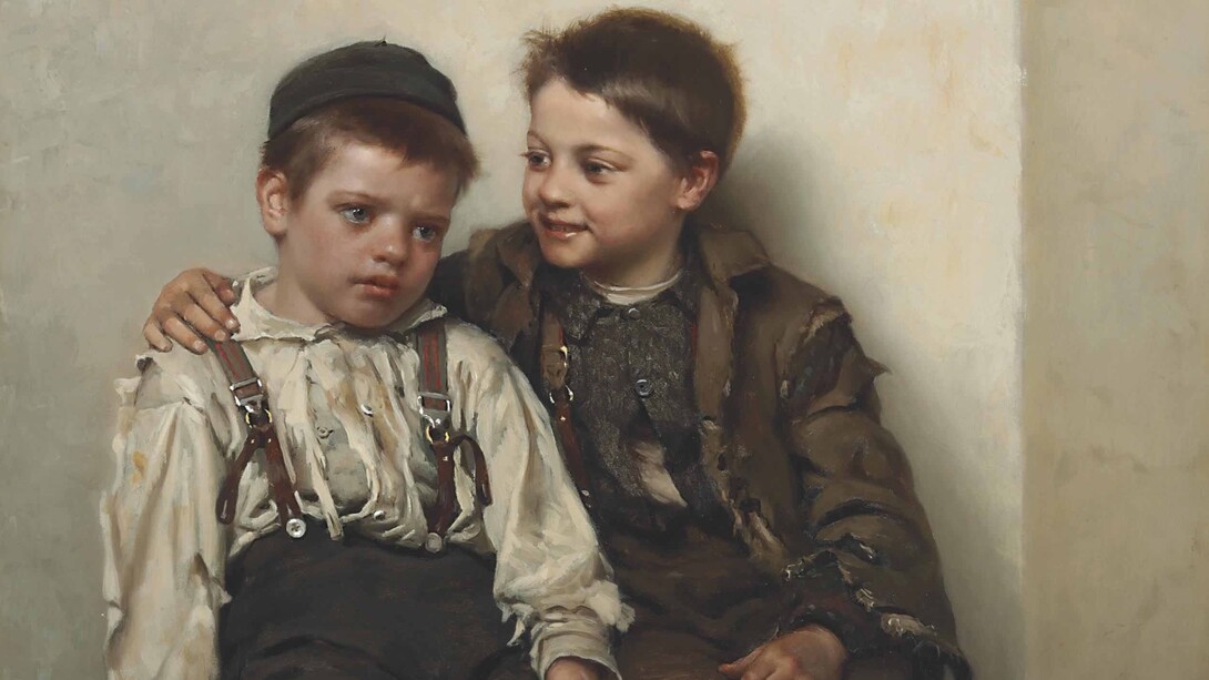«Sympathy» (1885), John George Brown