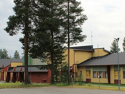 Yläkemijoki Comprehensive School located in Vanttauskoski, Rovaniemi, Finland
