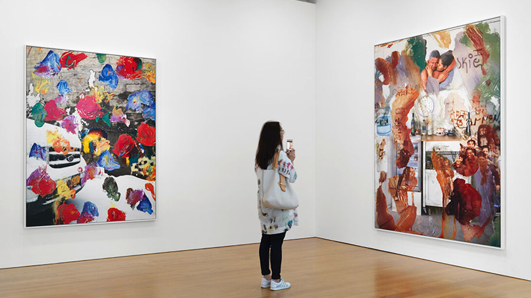 Foamcore, Exhibition view. Courtesy of Gagosian