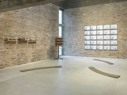 Three positions. Six directions, Exhibition view. Courtesy of König Galerie