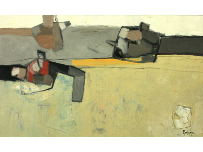 Pham An Hai, Balance, 2014, Oil on canvas, 60 x 80 cm (23 5/8 x  39 3/8 in)