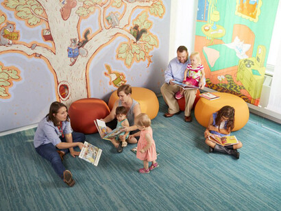 The Negaunee Foundation Children's Literature Gallery. Courtesy of American Writers Museum