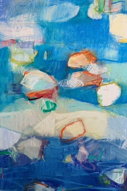 Sharon Paster, Deep Breathing, 29x40x5