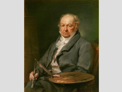 El pintor Francisco de Goya, 1826. Óleo sobre lienzo, 94 x 78 cm. Courtesy of Museo del Prado 