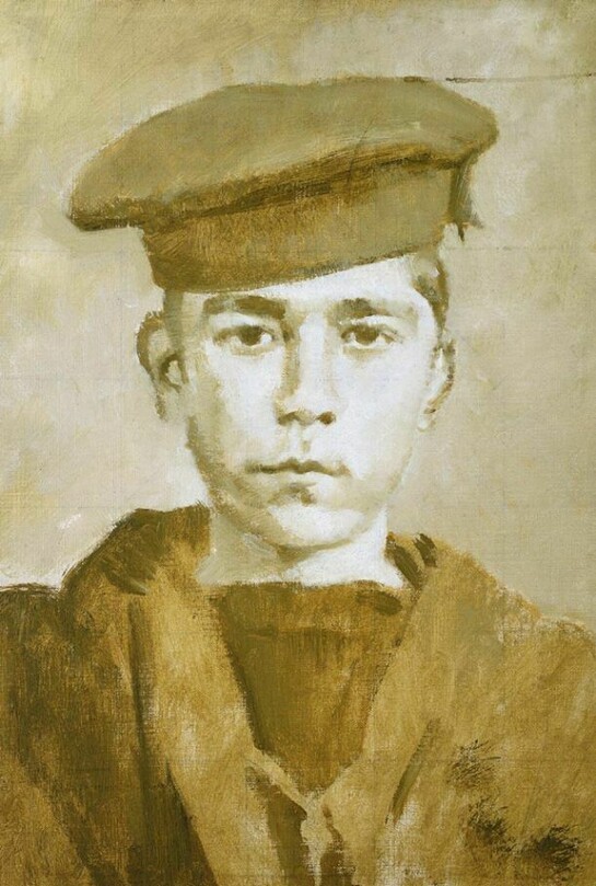John Travers Cornwell, Boy 1st class (1900-16) by Ambrose McEvoy, © National Maritime Museum, on loan from Mrs Mona McEvoy since 1966