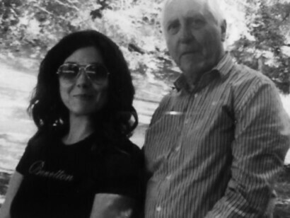 Emanuela Morozzi mit Peter Greenaway