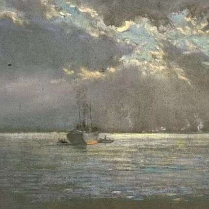 William Partridge Burpee, Sky effect, circa 1910. Courtesy of Childs Gallery
