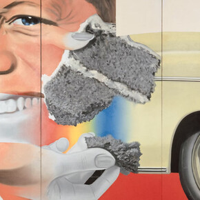 James Rosenquist, President elect, 1960-1961. Courtesy of Fondation Louis Vuitton
