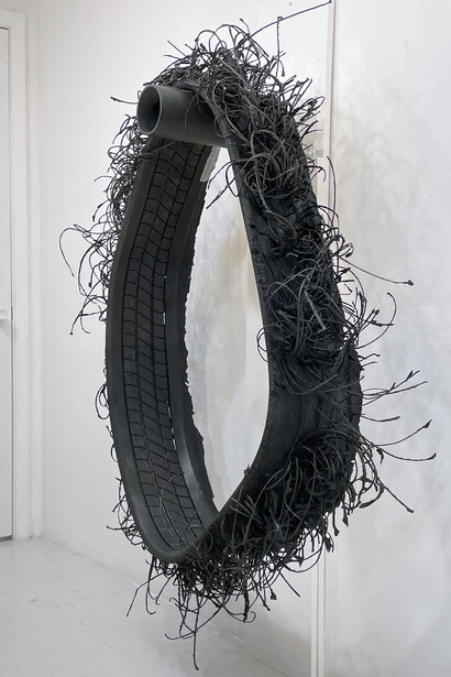 Upended, exhibition view. Courtesy of Bruno David Gallery