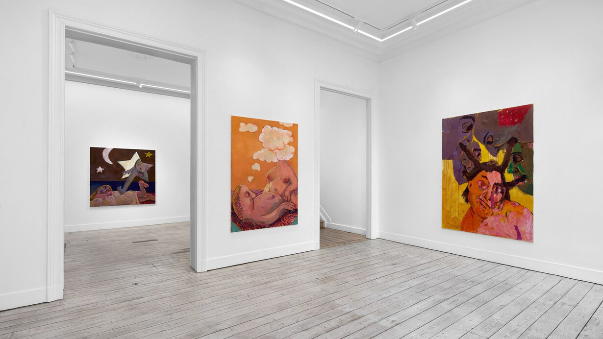 Shanee Roe, Snarl bloom, exhibition view. Courtesy of Nino Mier Gallery